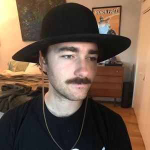 Men’s Large Black Brixton Hat